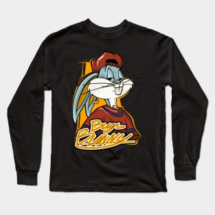 Bunny Bugs Cartoon Long Sleeve T-Shirt
